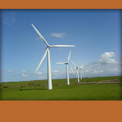 wind turbines